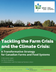 Cover of Tackling the Farm Crisis and the Climate Crisis by Darrin Qualman